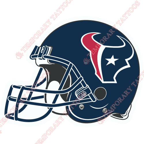 Houston Texans Customize Temporary Tattoos Stickers NO.537
